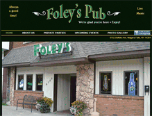 Tablet Screenshot of foleys-pub.com